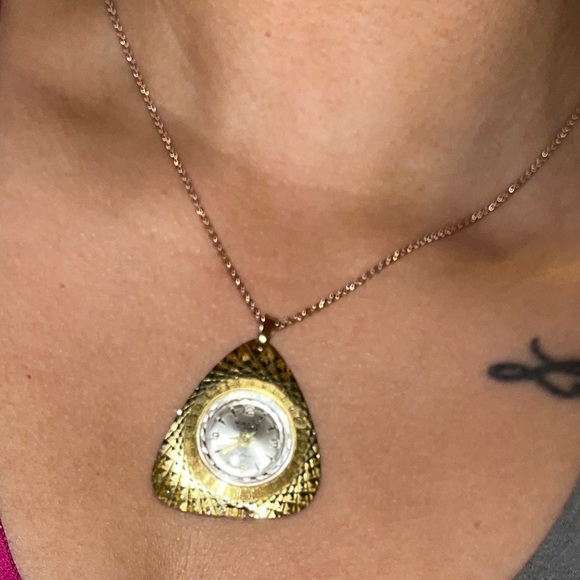Vintage necklace pendant clock ✨ - Picture 4 of 10
